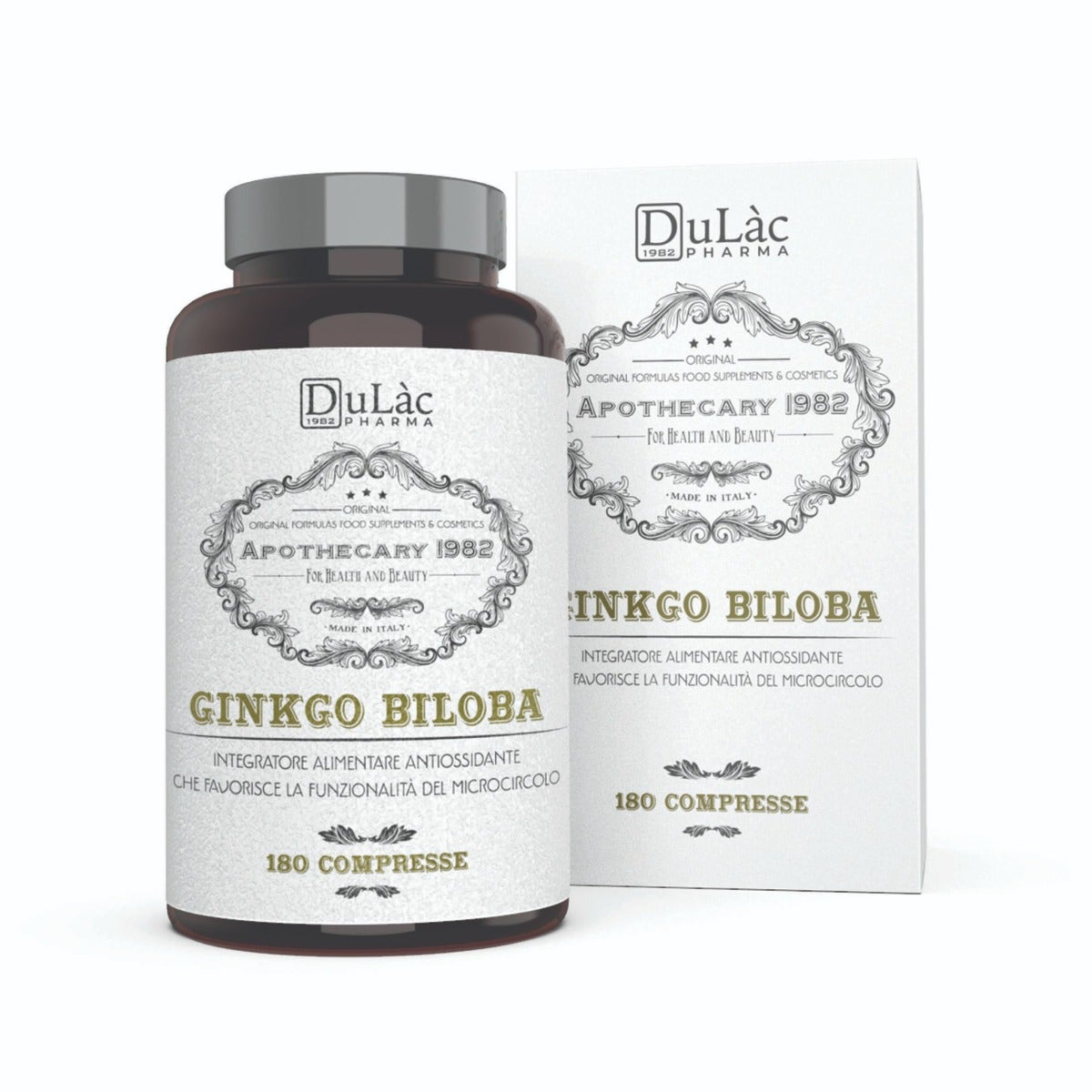 Apothecary Ginkgo Biloba 180 Compresse-1
