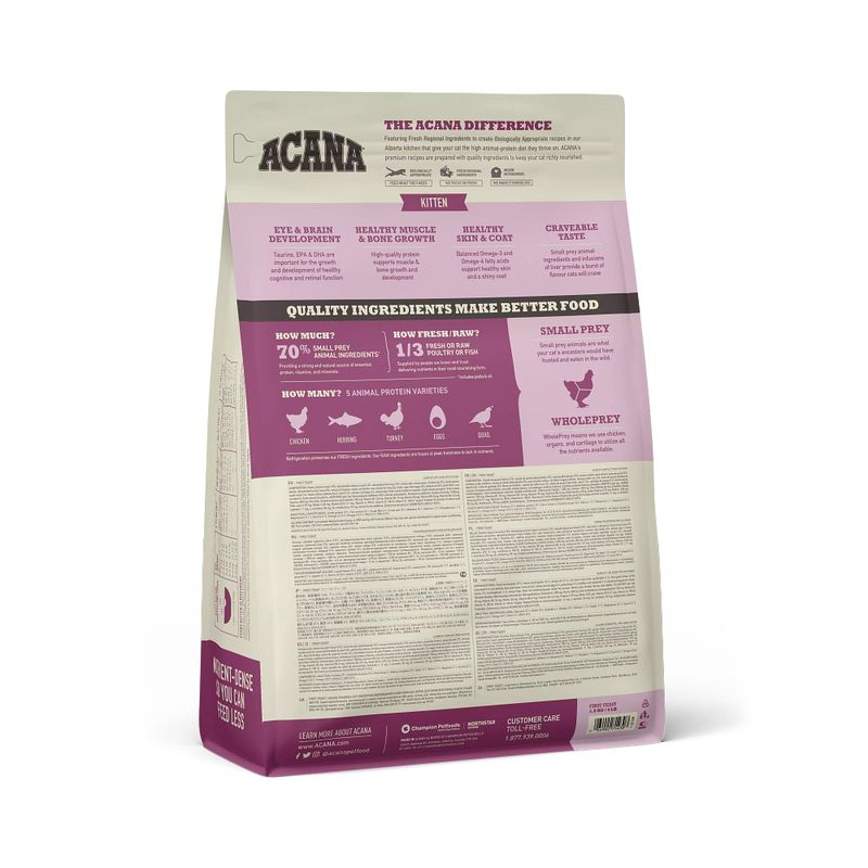 Acana Gatto Kitten First Feast Crocchette Pollo e Aringa Sacco 340g-2
