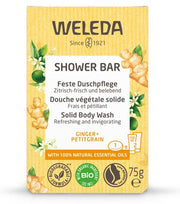 Weleda Shower Bar Zenzero + Petigrain bagnodoccia solido 75g-1