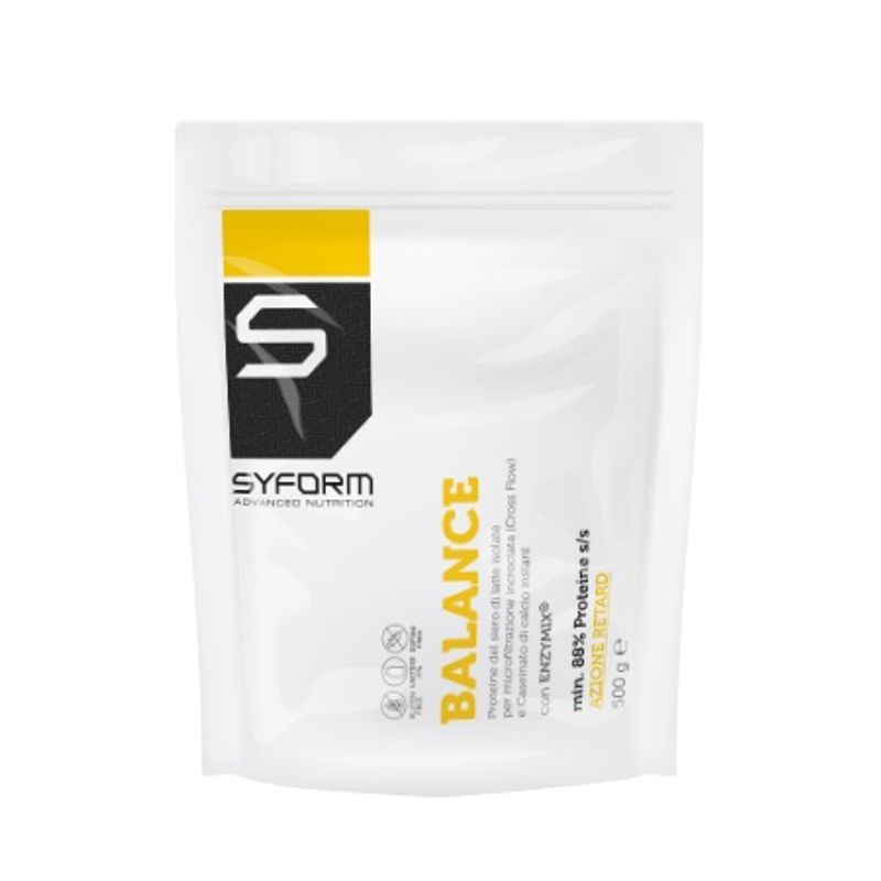 Syform Balance Proteine Del Siero Del Latte Azione Retard Gusto Cappuccino 500g-1