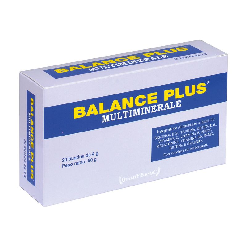 Balance Plus Multimineral 20 bustine da 4g-1