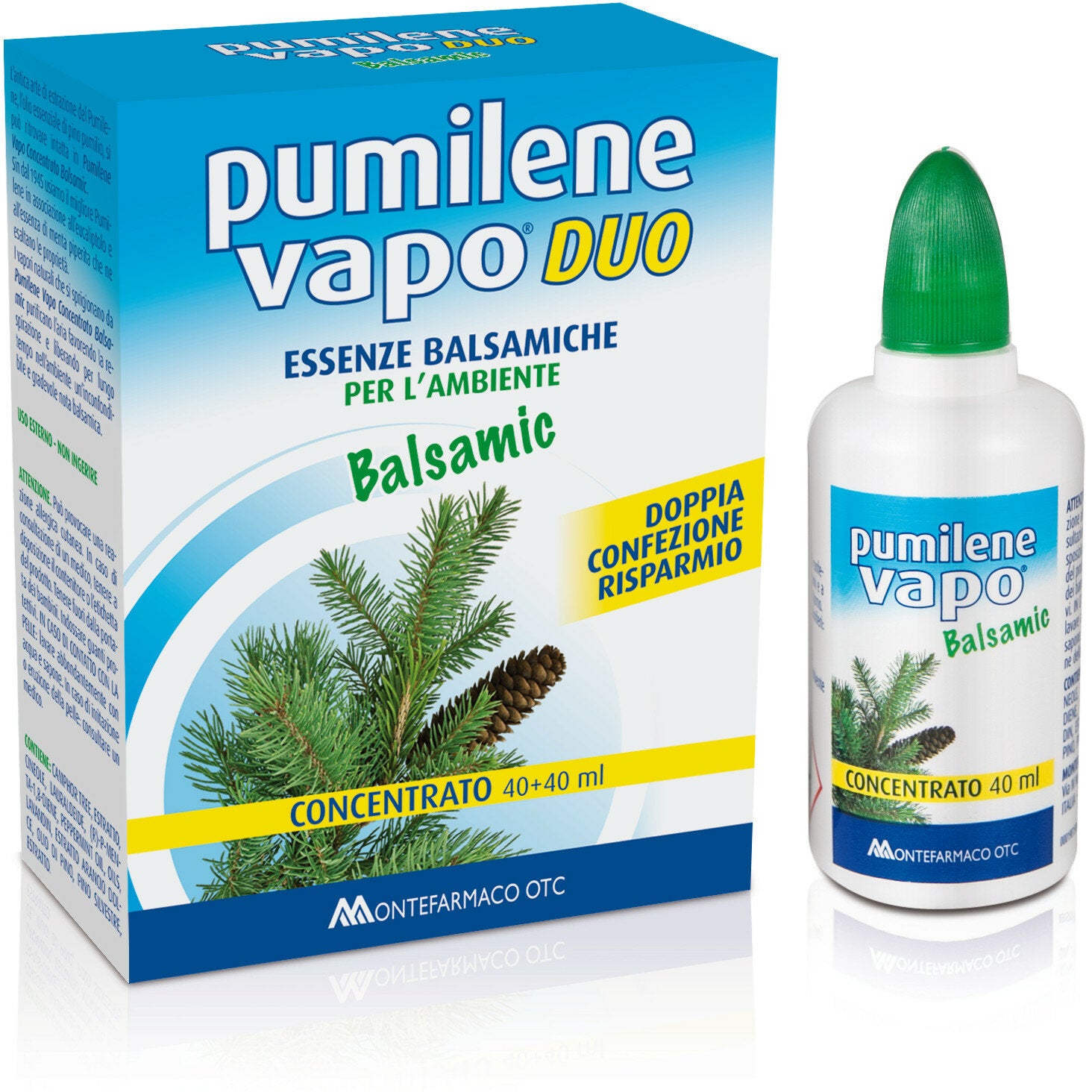 Pumilene Vapo Duo Basamic doppia confezione risparmio 40+40 ml-2