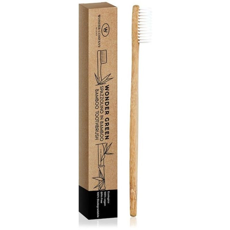 Spazzolino Bamboo Bianco-1