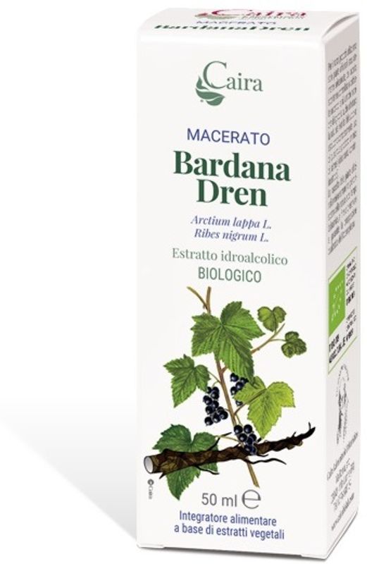 Caira Bardanadren Macerato Idroalcolico Bio Gocce 50ml-1