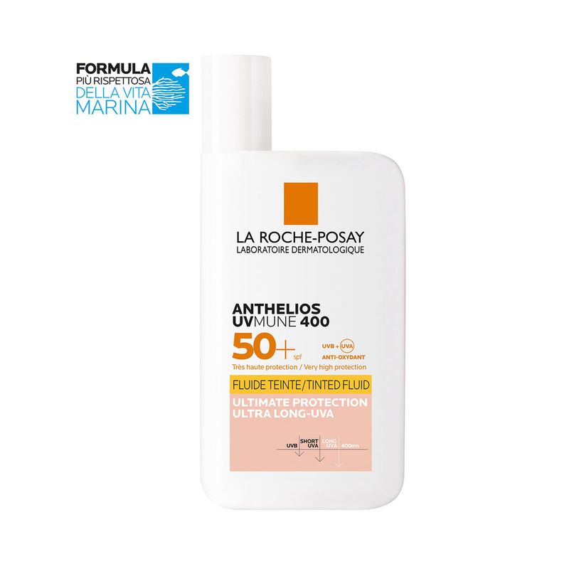 La Roche-Posay Anthelios UVMune 400 Tinted Fluid SPF50+ fluido solare colorato 50ml-1
