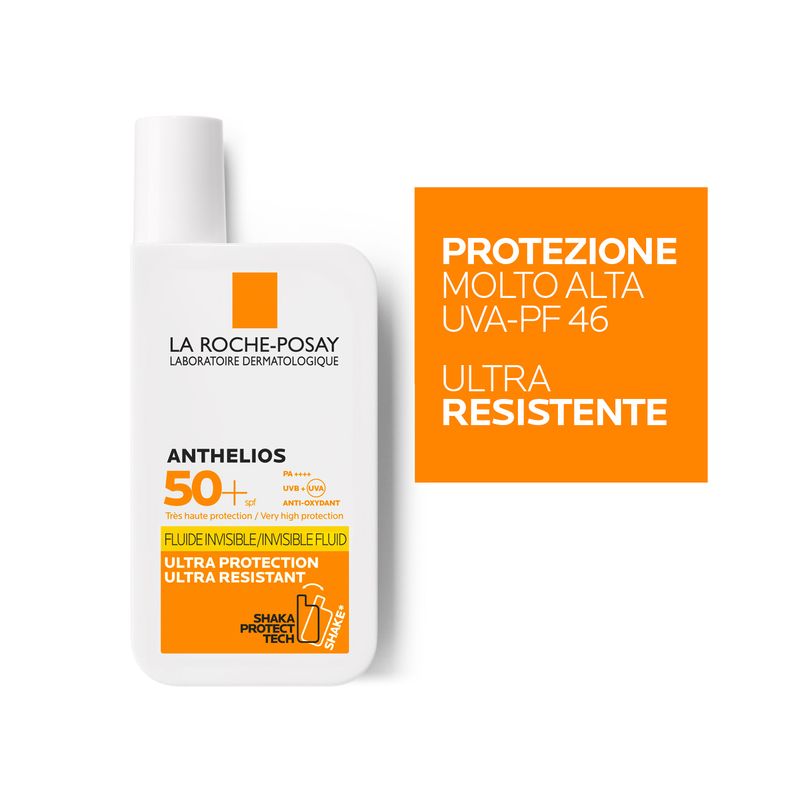La Roche-Posay Anthelios UVMune 400 Fluido Invisibile Senza Profumo Viso 50ml SPF50+-4