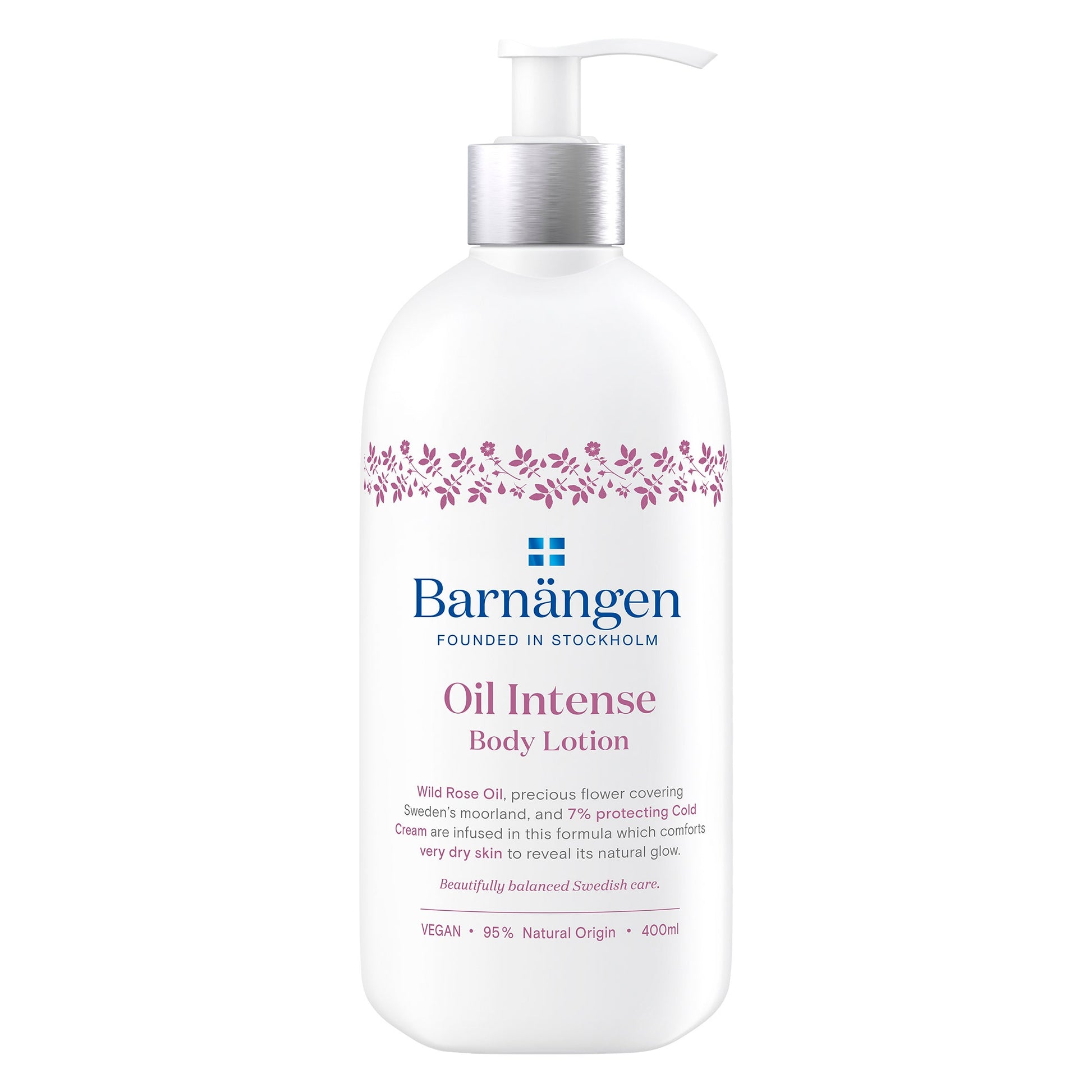 Barnangen Body Lotion Oil Intense Con Olio Di Rosa Selvatica 400ml-1