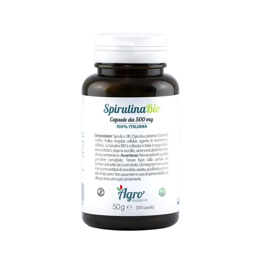 Spirulina Bio 100 Capsule-1