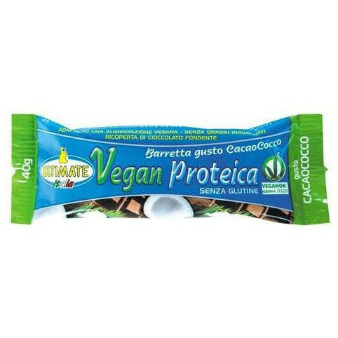 Ultimate Barretta Vegan Proteica gusto CacaoCocco 40g-2
