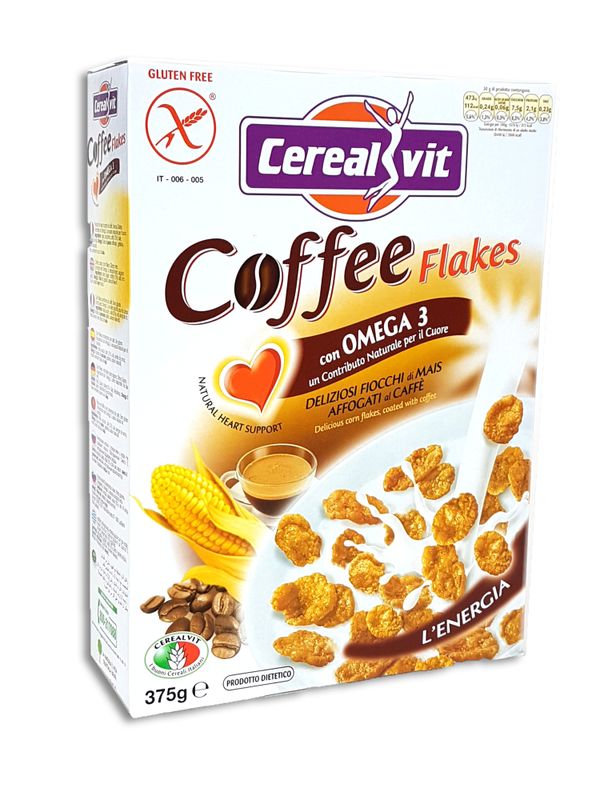 CerealVit Coffee Flakes Cereali Prodotto Dietetico 375g-1