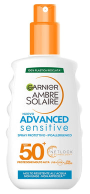 Garnier Ambre Solaire Advance Sensitive Spray Protettivo Adulti 200ml SPF50+-1