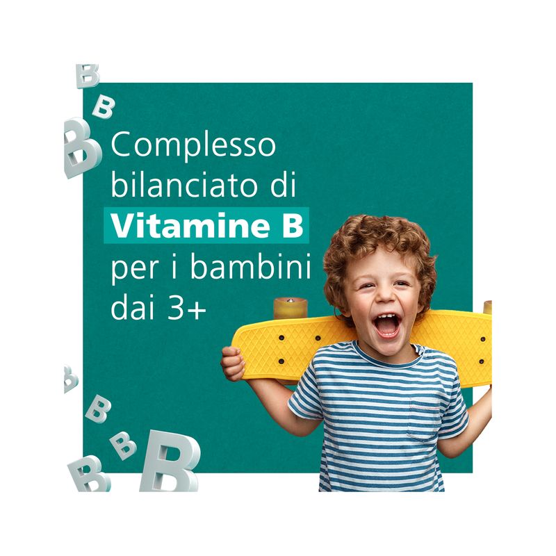 Be-Total Sciroppo Integratore Alimentare Vitamina B Stanchezza Sistema Immunitario Bambini 200 ml-3