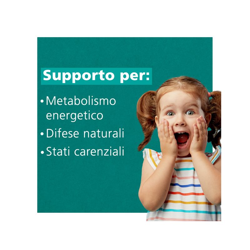 Be-Total Sciroppo Integratore Alimentare Vitamina B Stanchezza Sistema Immunitario Bambini 200 ml-4