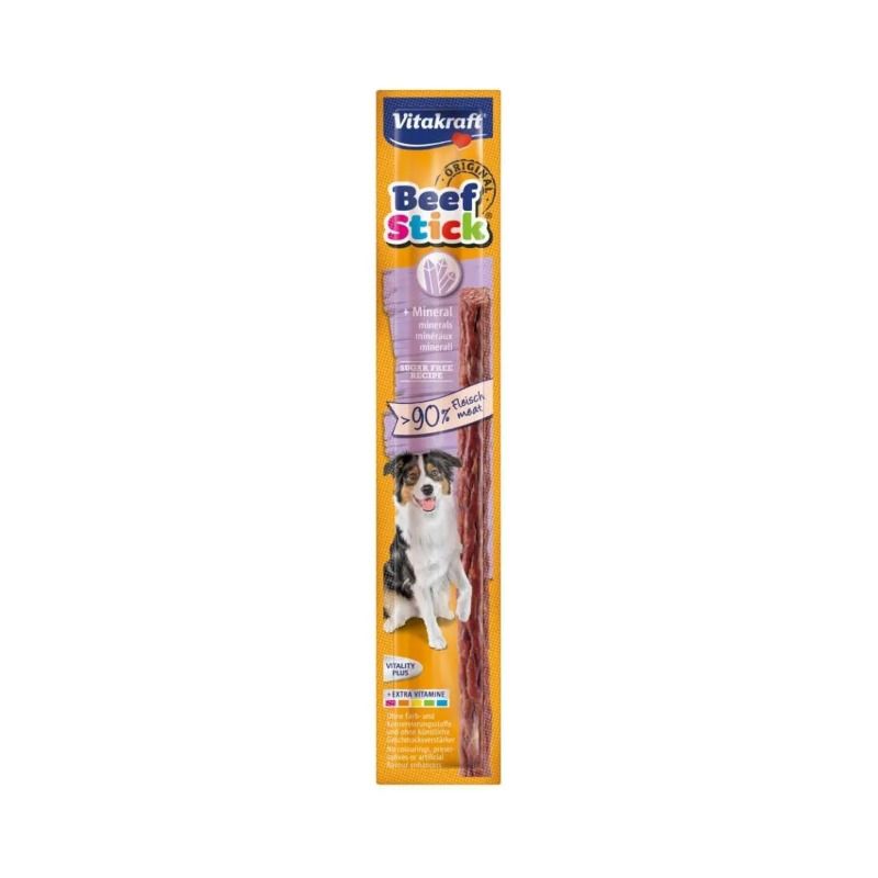 Vitakraft Beef Stick Mineral Snack Cuccioli Busta 12g-1