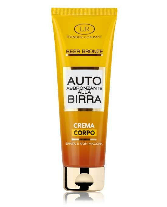 Wonder Beer Bronze Autoabbronzante alla Birra Crema Corpo 125ml-2