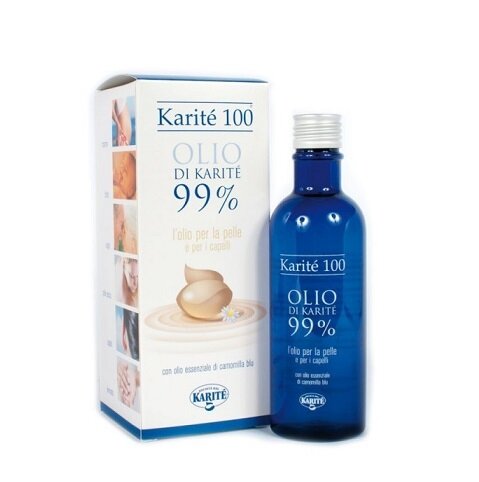 Karitè 100 olio di karitè 99% per pelle e capelli 100ml-2