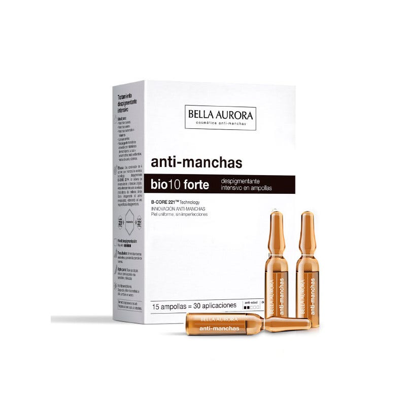 Bella Aurora Bio10 Forte Trattamento Anti-Macchie Intensivo 15 Fiale-1