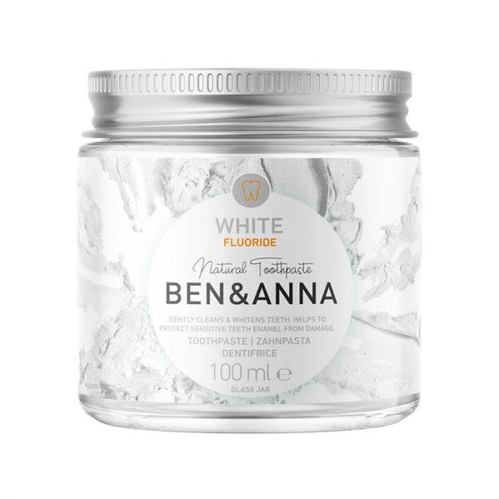 Ben & Anna Pasta Dentifricia White Con Fluoro 100ml-1