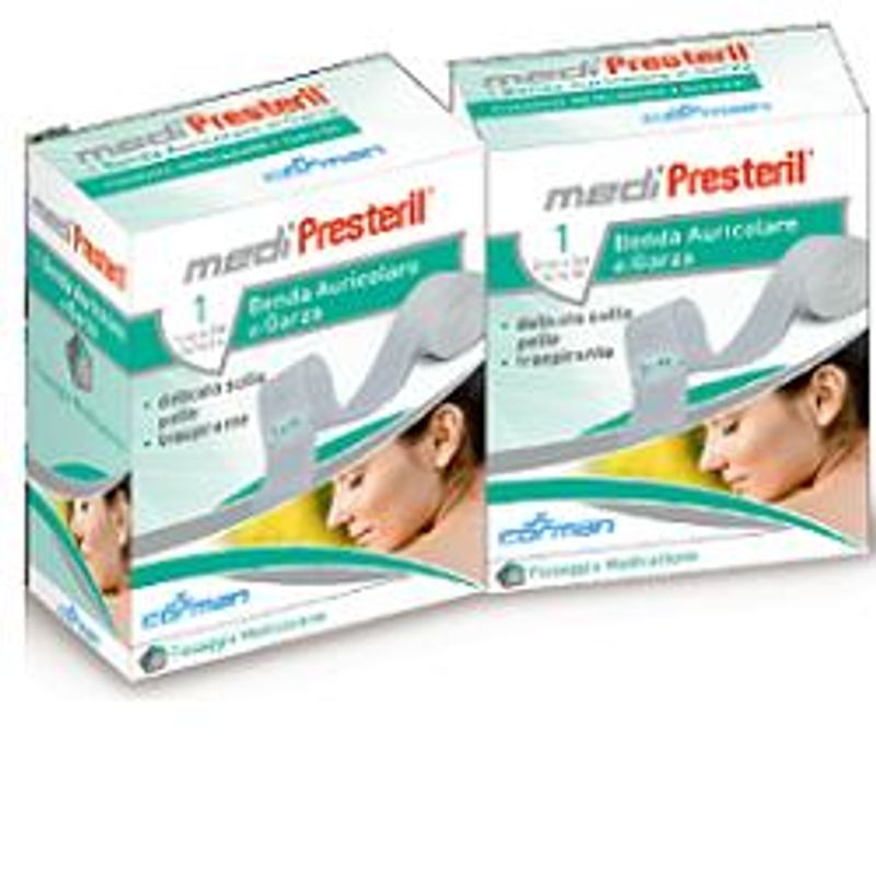 Medipresteril Benda Auricolare di Garza 1x500cm-1