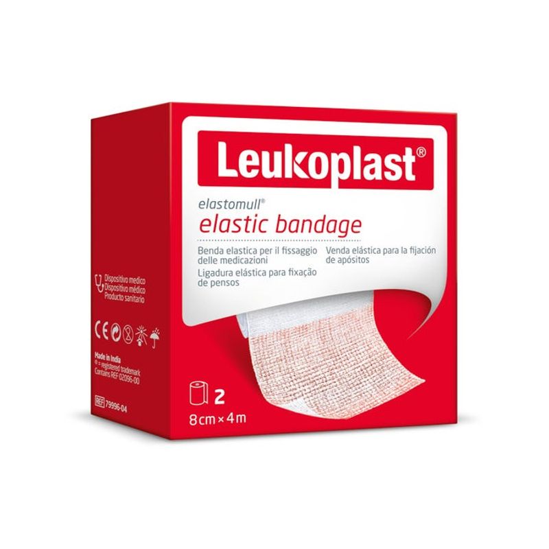 Leukoplast Elastomull Benda Di Fissaggio 4mx8cm-1