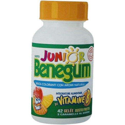 Benegum Junior Integratore di Vitamine B 42 Gelée gusto frutta-2