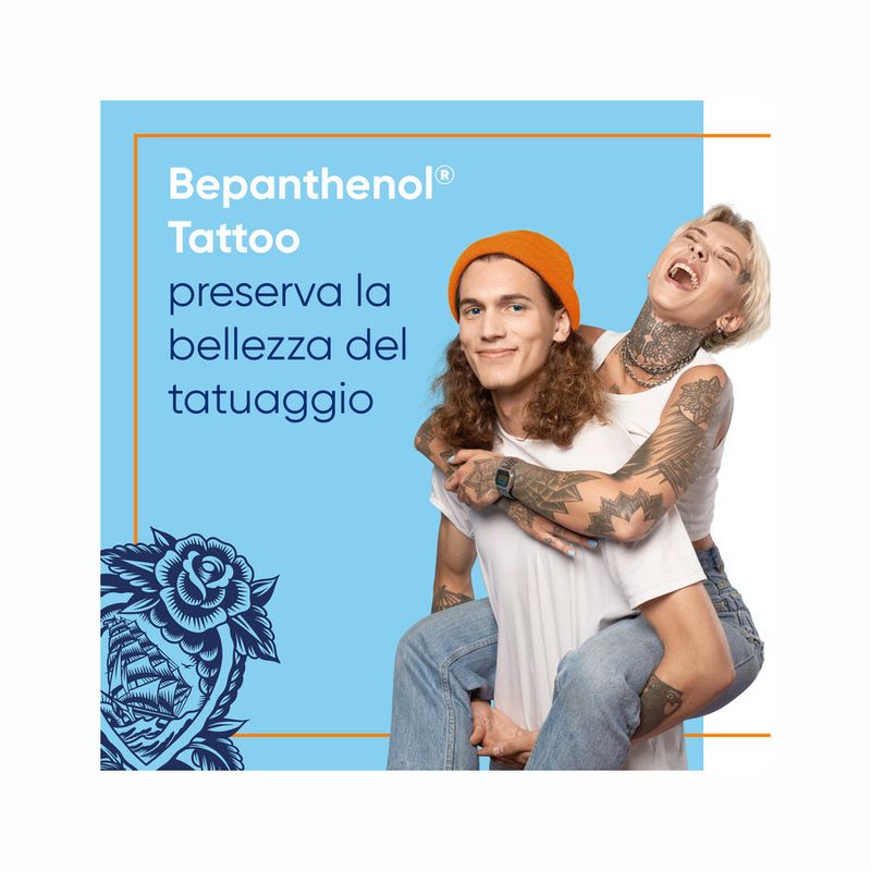 Bepanthenol Tattoo Detergente Delicato per Tatuaggi con Pantenolo Gel Senza Sapone 200ml-7