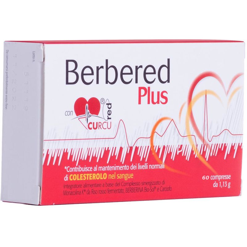 Berbered Plus Controllo del Colesterolo 60 compresse Da 1,13 g-1