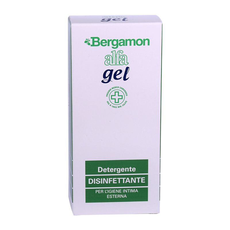 Bergamon Alfa Gel detergente disinfettante per l'igiene intima 300ml-1