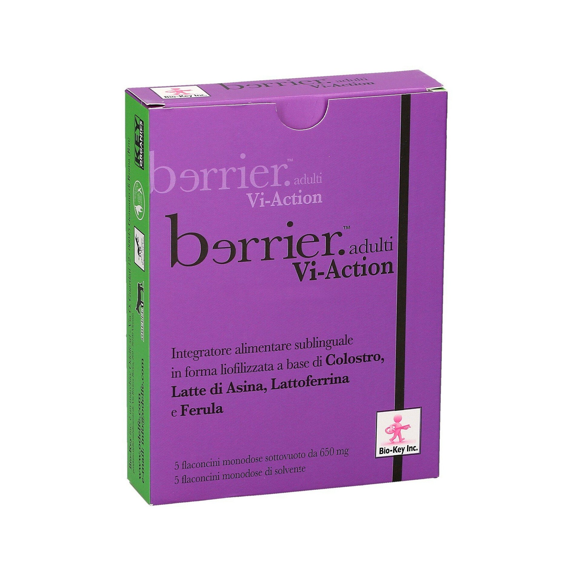 Berrier Vi-Action Adulti integratore alimentare di alimenti funzionali 5 flaconcini monodose-2