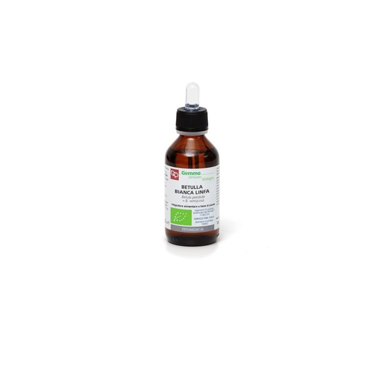 Fitomedical Gemmoderivato BIO Betulla Bianca Linfa per il drenaggio dei liquidi 100ml-1