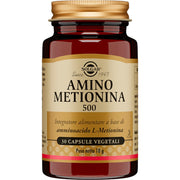 Solgar Amino Metionina 500 30 Capsule Vegetali-1