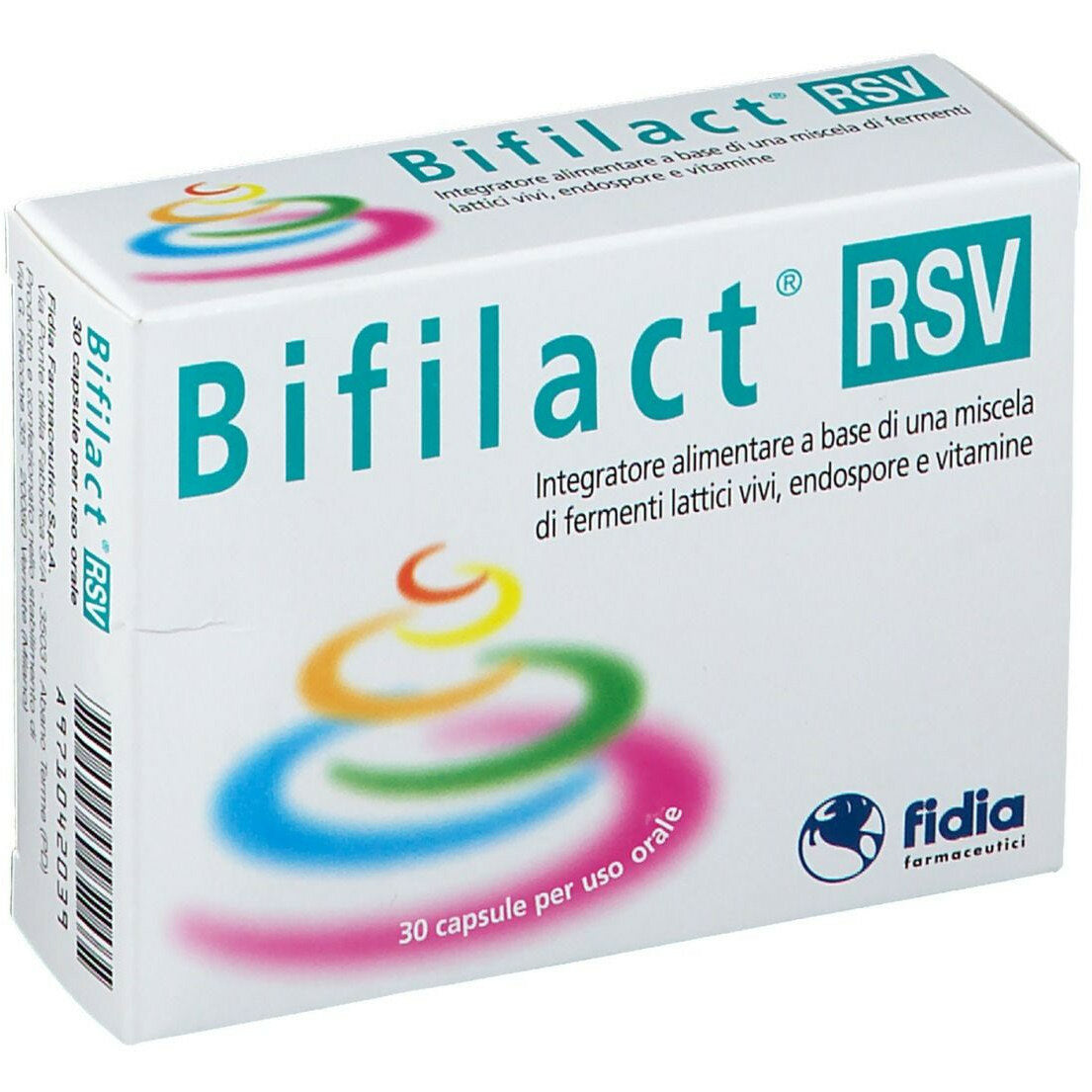 Bifilact Rsv Integratore Intestinale 30 Capsule-2