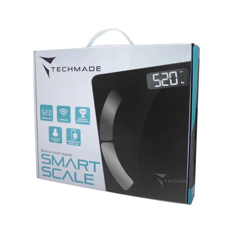Techmade Bilancia Smart Digitale Black-4