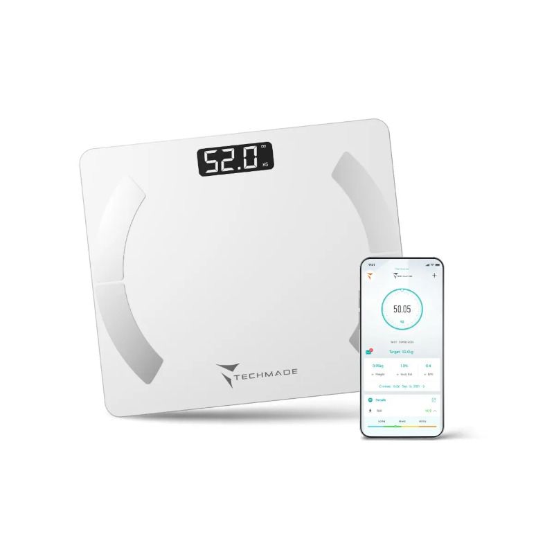 Techmade Bilancia Smart Digitale White-1