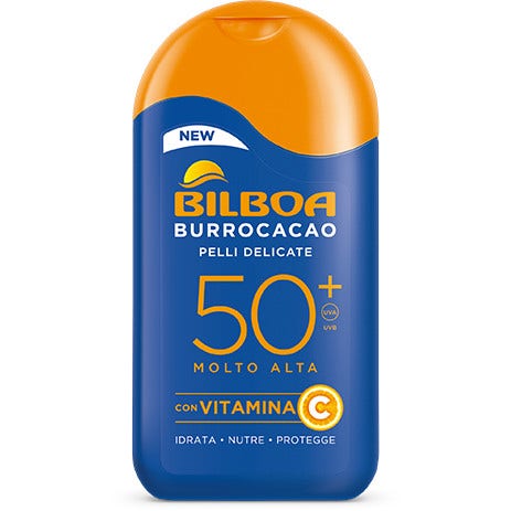 Bilboa Burrocacao Pelli Delicate Latte Solare SPF50+ 200ml-1