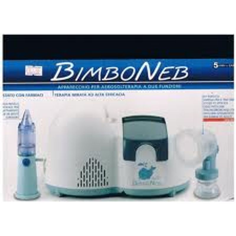 Bimboneb - Apparecchio per aerosolterapia a due funzioni-1
