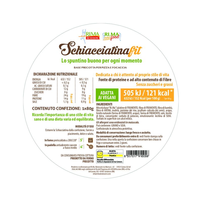 Rima Schiacciatina Fit 90g-3