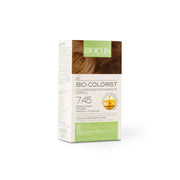 Bioclin Bio-Colorist colorazione permanente dei capelli n.7.45 Biondo Rame Mogano-1
