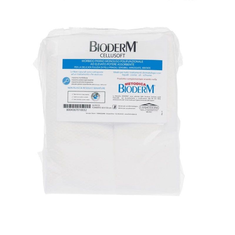 Bioderm Cellusoft panni monouso polifunzionali 50 pezzi-1