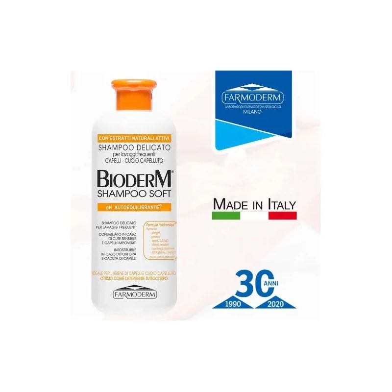 Bioderm Shampoo Soft Shampoo Delicato 1000ml-5