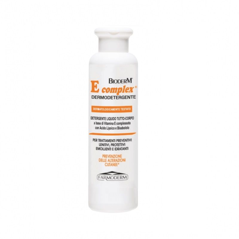 Bioderm E Complex Dermodetergente detergente liquido per pelli sensibili 250ml-1
