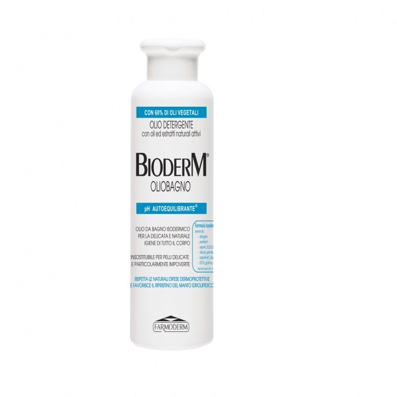 Bioderm Oliobagno olio detergente corpo 500ml-1