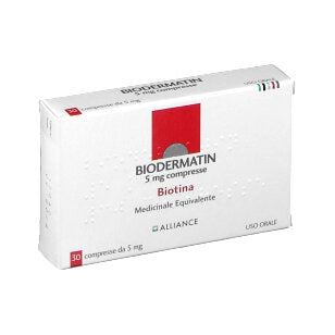 Biodermatin vitamina biotina 5mg 30 compresse-2