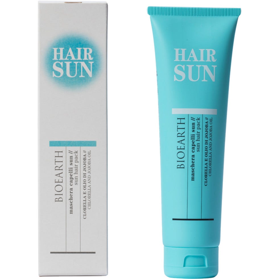 Bioearth Hair Sun Maschera Capelli Clorella/Olio Di Jojoba 150ml-1