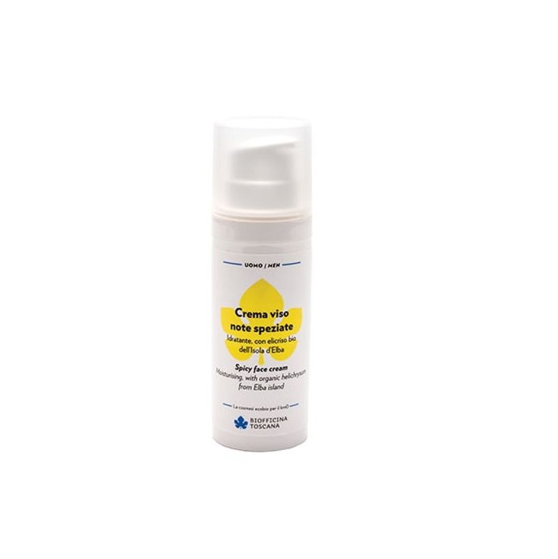 Biofficina Toscana Crema viso uomo note speziate 50ml-1