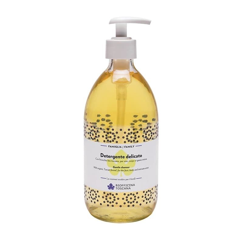 Biofficina Toscana Detergente delicato viso corpo igiene intima 500ml-1