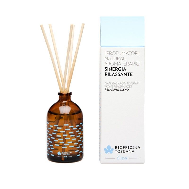 Biofficina Toscana Profumatore Aromaterapico rilassante con bastoncini 100ml-1
