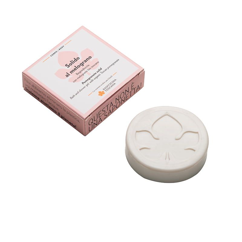 Biofficina Toscana Solido al melograno bagnodoccia 80g-1