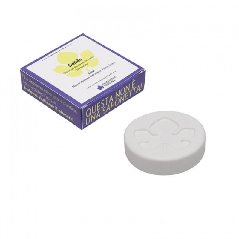 Biofficina Toscana Solido shampoo doccia con finocchio 80g-1