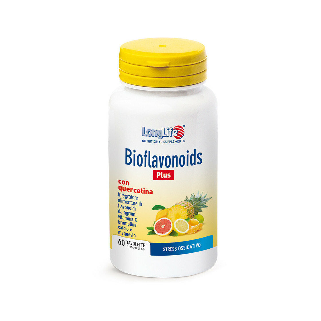 Longlife Bioflavonoids Plus antiossidante 60 tavolette-2